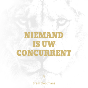 Niemand is uw concurrent Single Cover